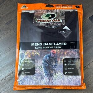 Mossy Oak Base layer,UV protection,stretch, moisture control,wicking,quick dry
